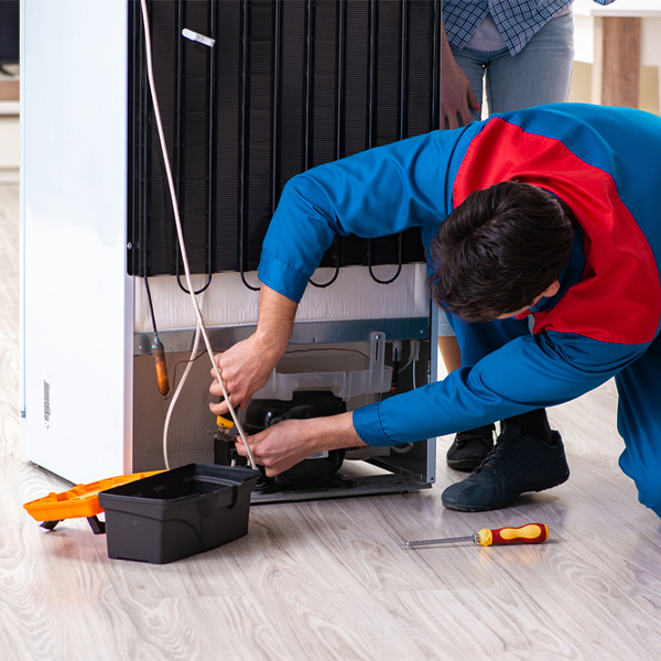 how much do you charge for refrigerator repair services in Winterthur Delaware